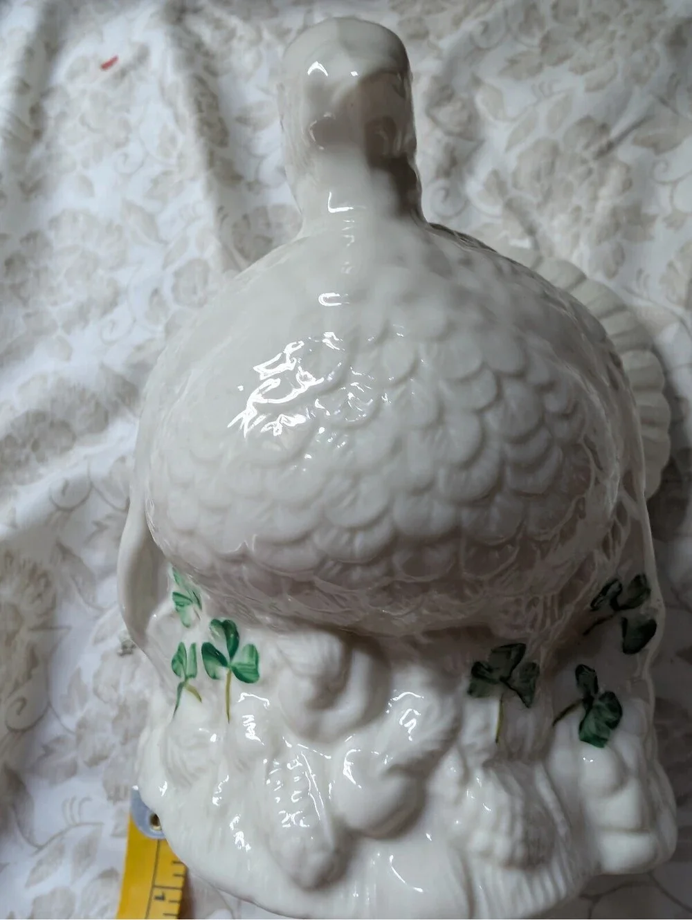Belleek Ireland Thanksgiving Turkey Ceramic Figurine